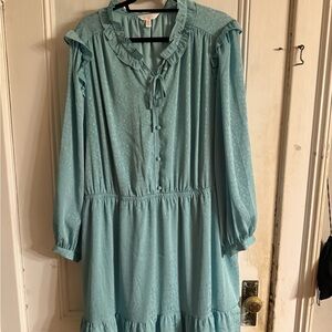 LC Lauren Conrad Sky Blue Dress